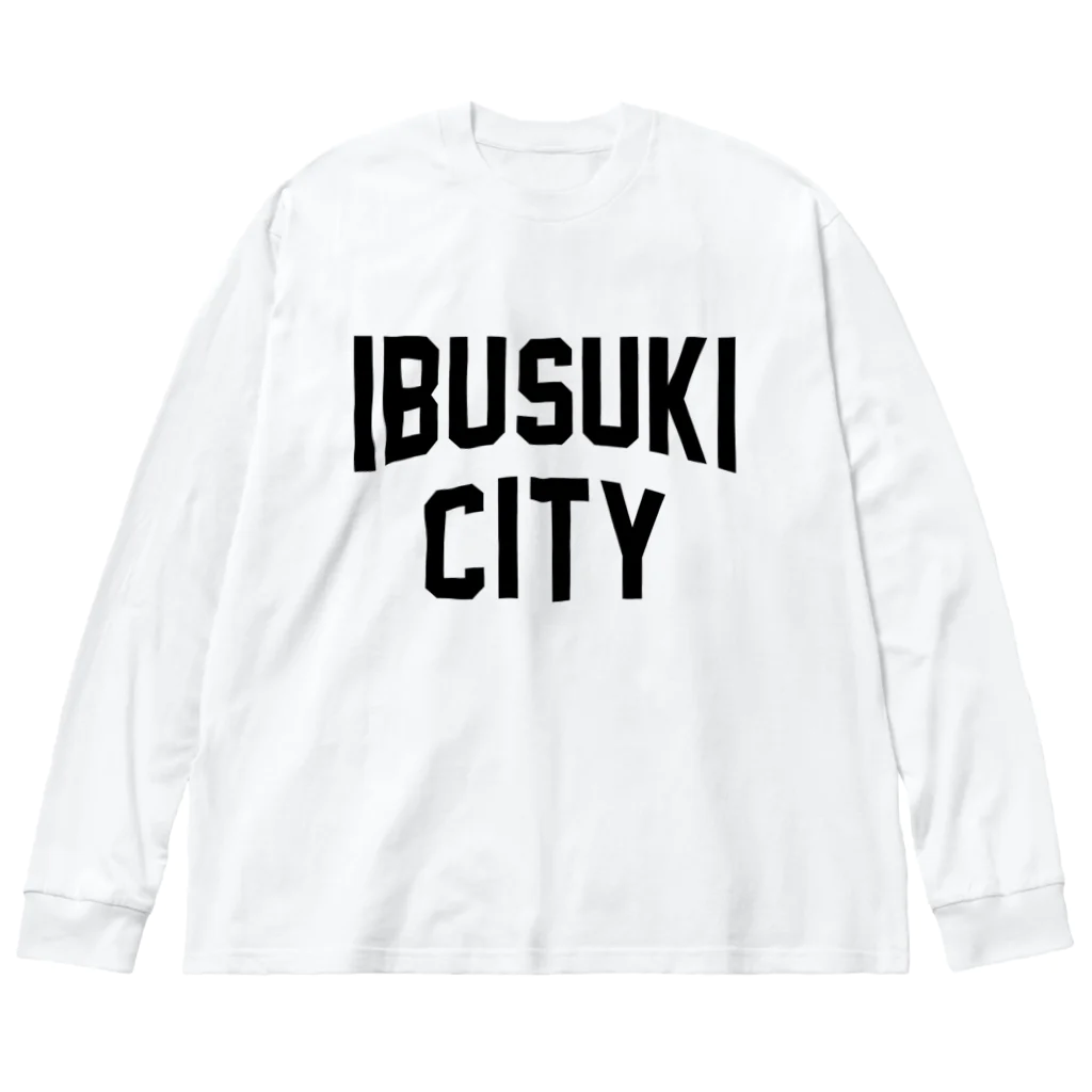 JIMOTOE Wear Local Japanの指宿市 IBUSUKI CITY ビッグシルエットロングスリーブTシャツ