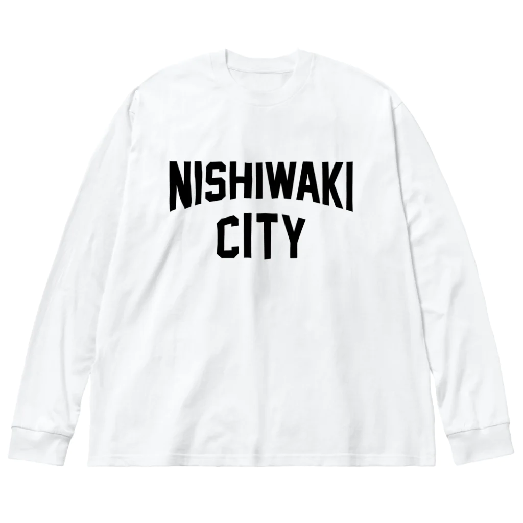 JIMOTOE Wear Local Japanの西脇市 NISHIWAKI CITY Big Long Sleeve T-Shirt