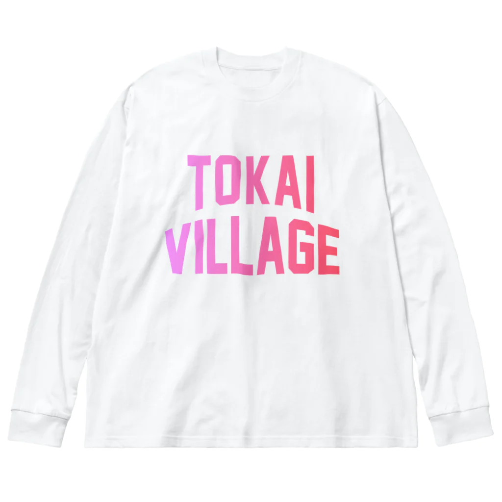 JIMOTOE Wear Local Japanの東海村 TOKAI TOWN ビッグシルエットロングスリーブTシャツ