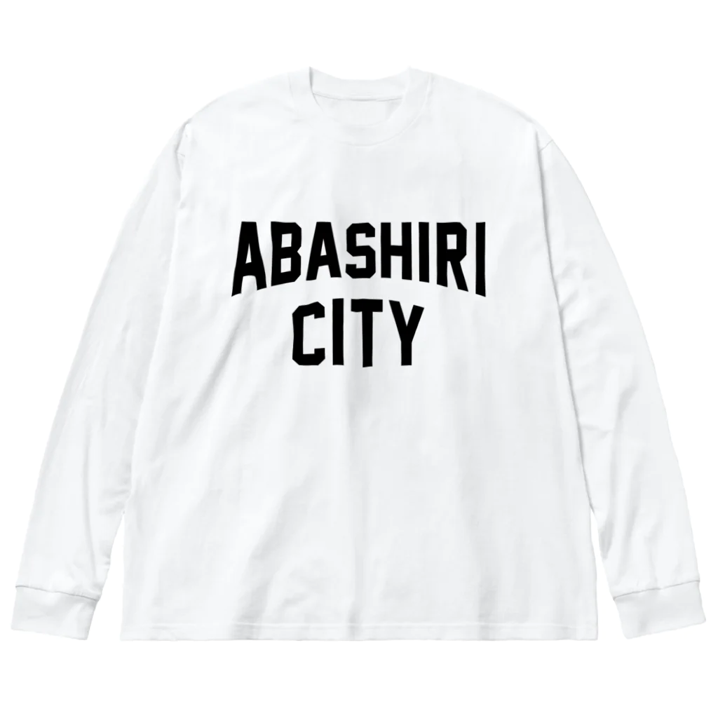 JIMOTOE Wear Local Japanの網走市 ABASHIRI CITY ビッグシルエットロングスリーブTシャツ