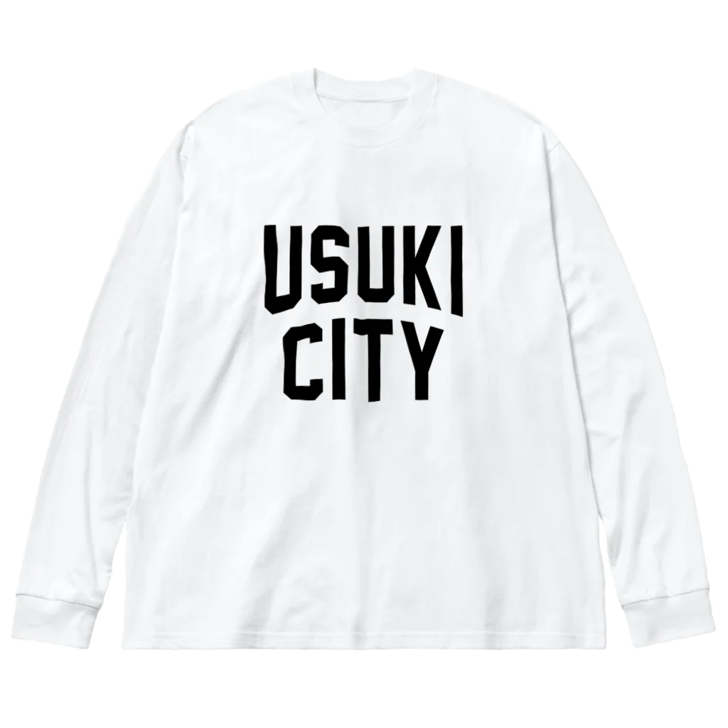 JIMOTOE Wear Local Japanの臼杵市 USUKI CITY Big Long Sleeve T-Shirt