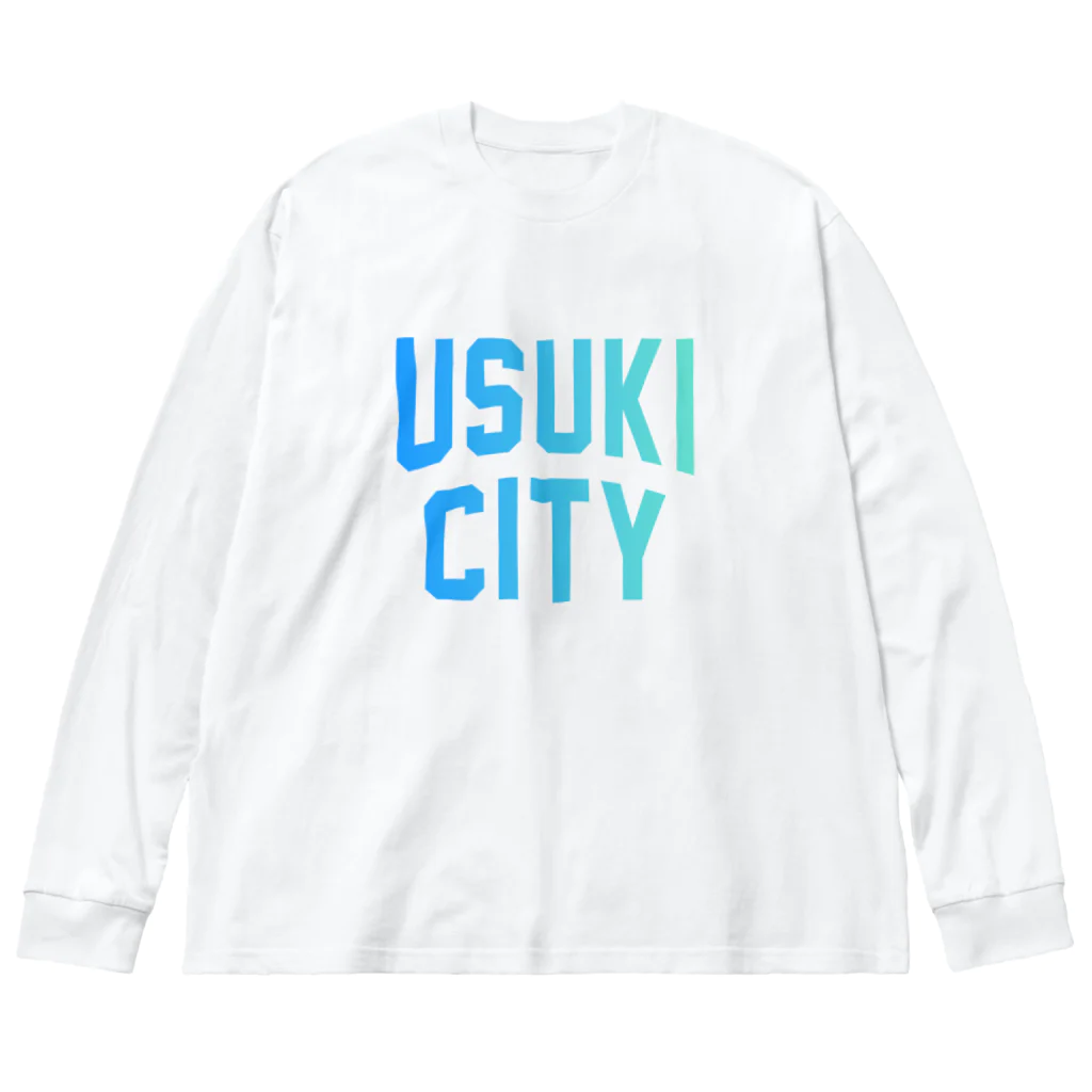 JIMOTOE Wear Local Japanの臼杵市 USUKI CITY Big Long Sleeve T-Shirt