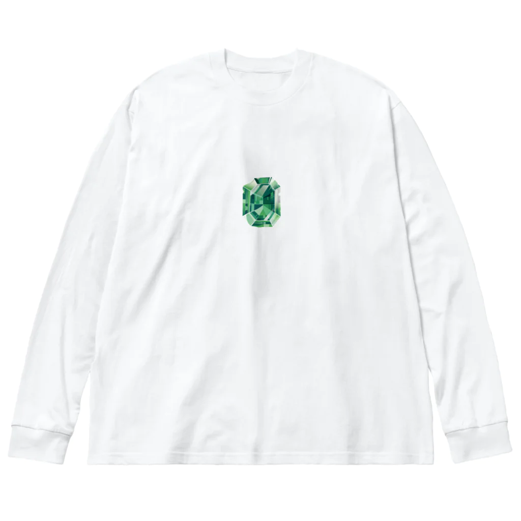 檸檬のイラレで作った初めての宝石 Big Long Sleeve T-Shirt