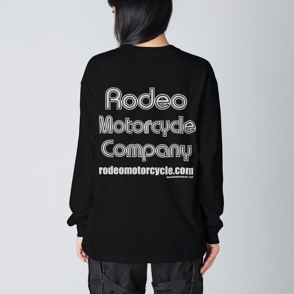 RODEO MOTORCYCLEのロデオ モーターサイクルのオフィシャルグッズ Big Long Sleeve T-Shirt