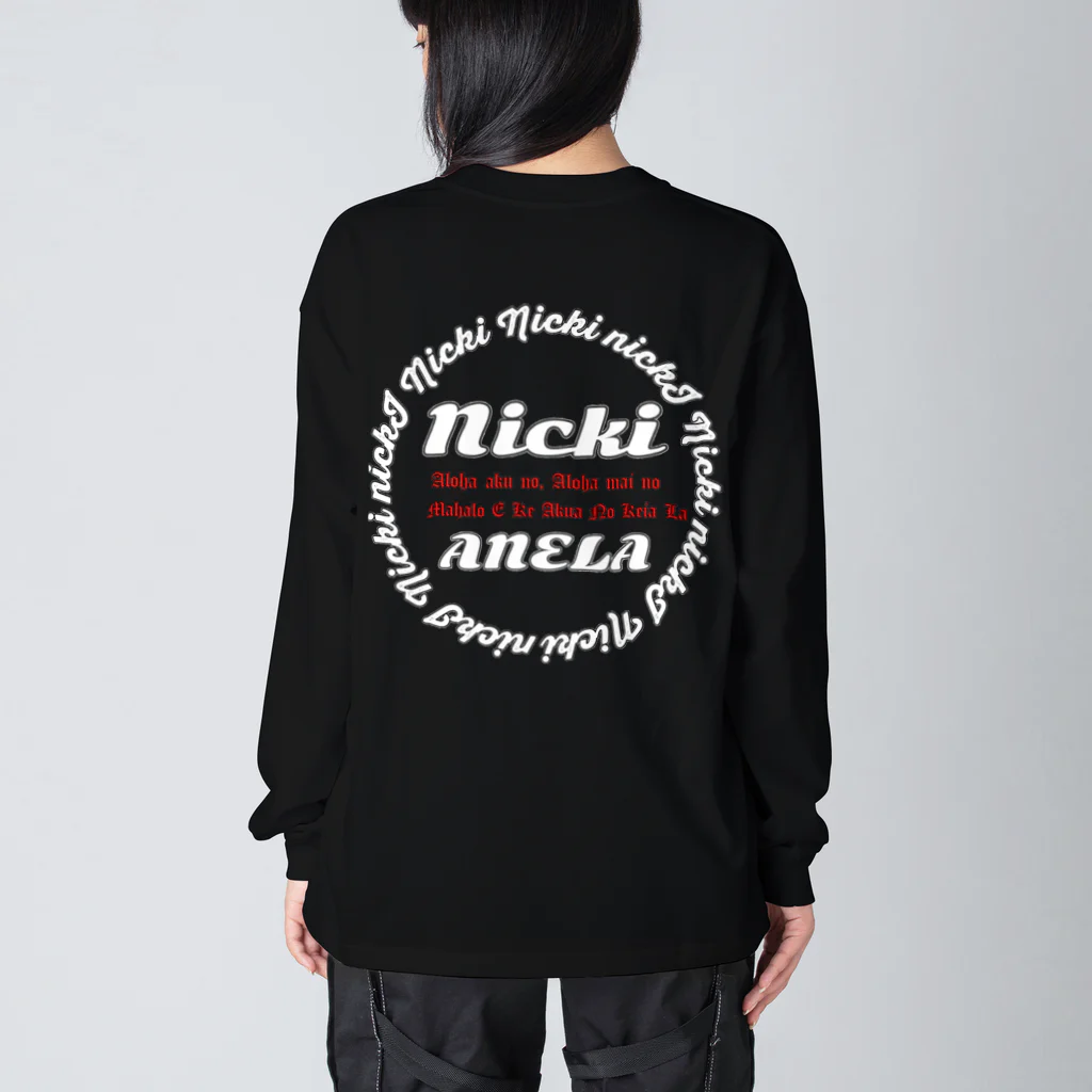 𝐍𝐢𝐜𝐤𝐢のNicki Big Long Sleeve T-Shirt