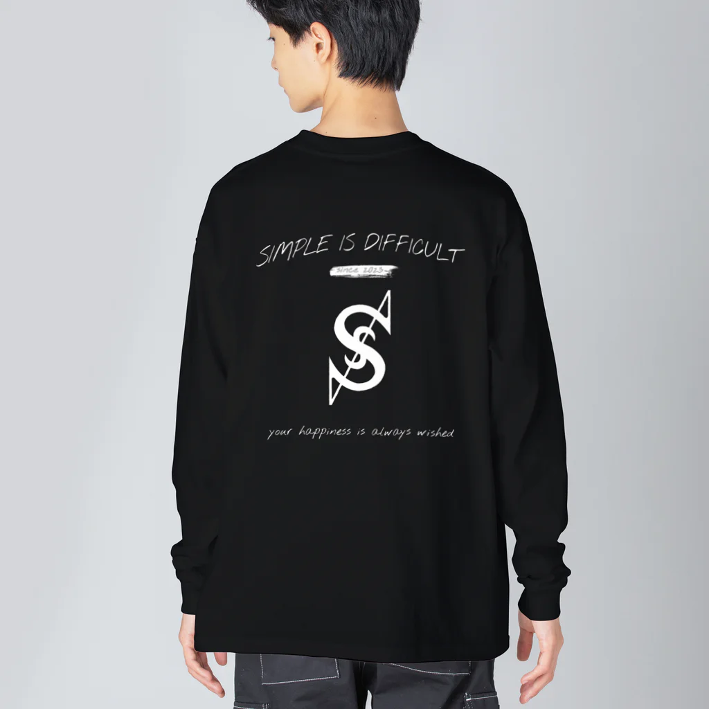 s.i.d.のsimple is difficult since2023 Big Long Sleeve T-Shirt