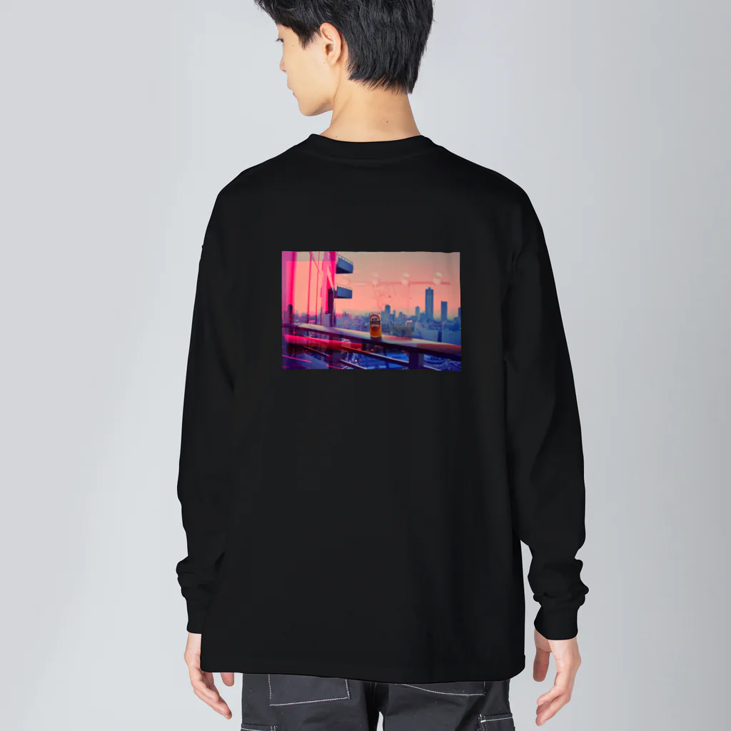 ヒラキノボルのPhotography 《balcony/ light》 Big Long Sleeve T-Shirt