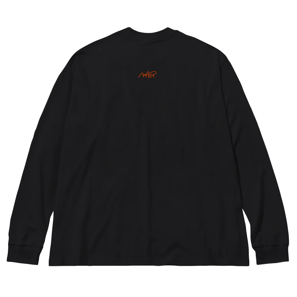 warp.20のWARP ロゴ バックプリントあり Big Long Sleeve T-Shirt