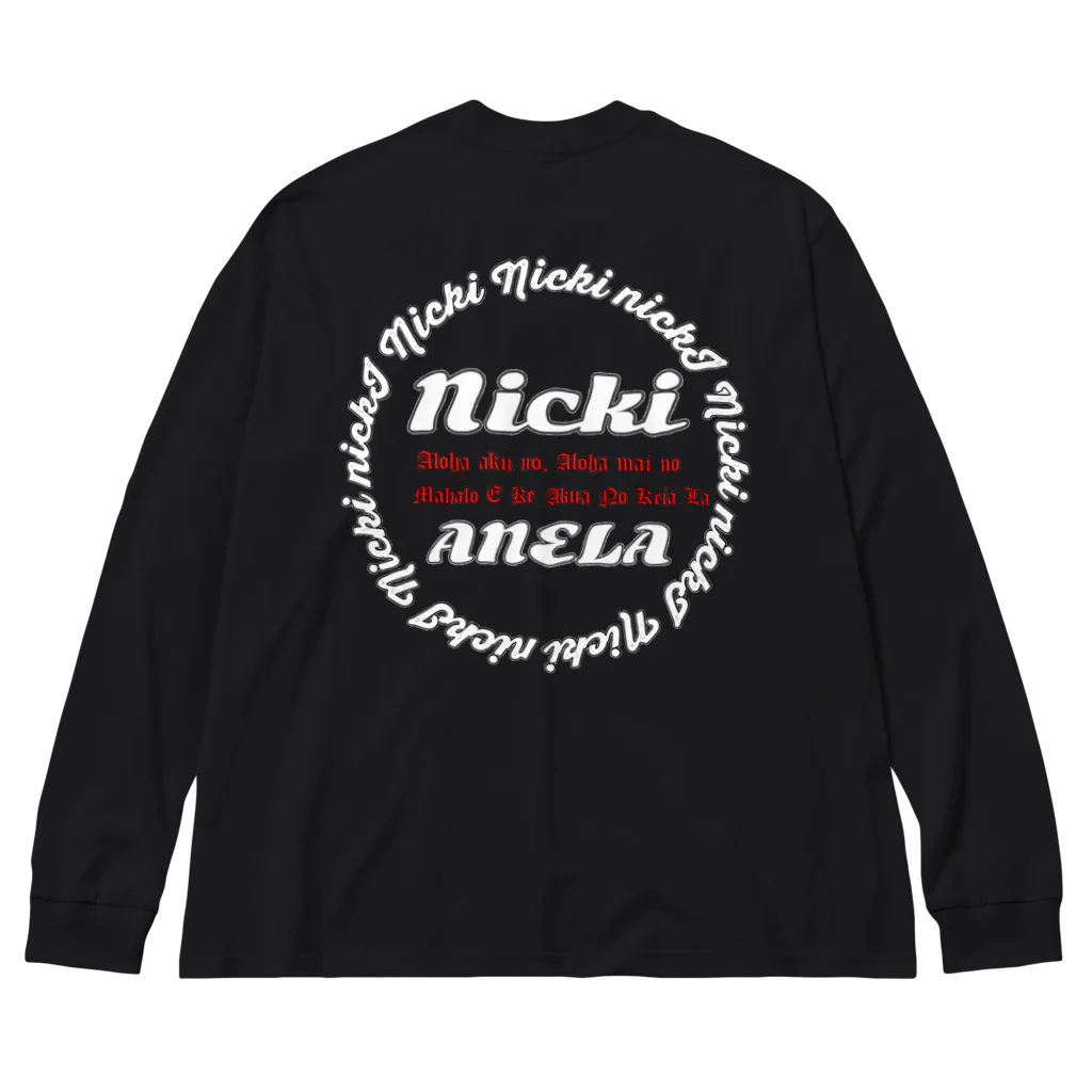 𝐍𝐢𝐜𝐤𝐢のNicki ビッグシルエットロングスリーブTシャツ