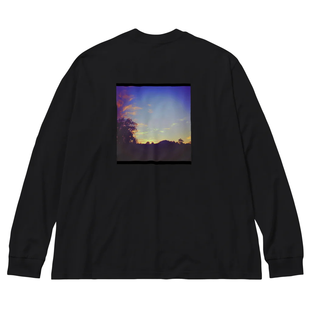 insparation｡   --- ｲﾝｽﾋﾟﾚｰｼｮﾝ｡の夕方トワイライト Big Long Sleeve T-Shirt