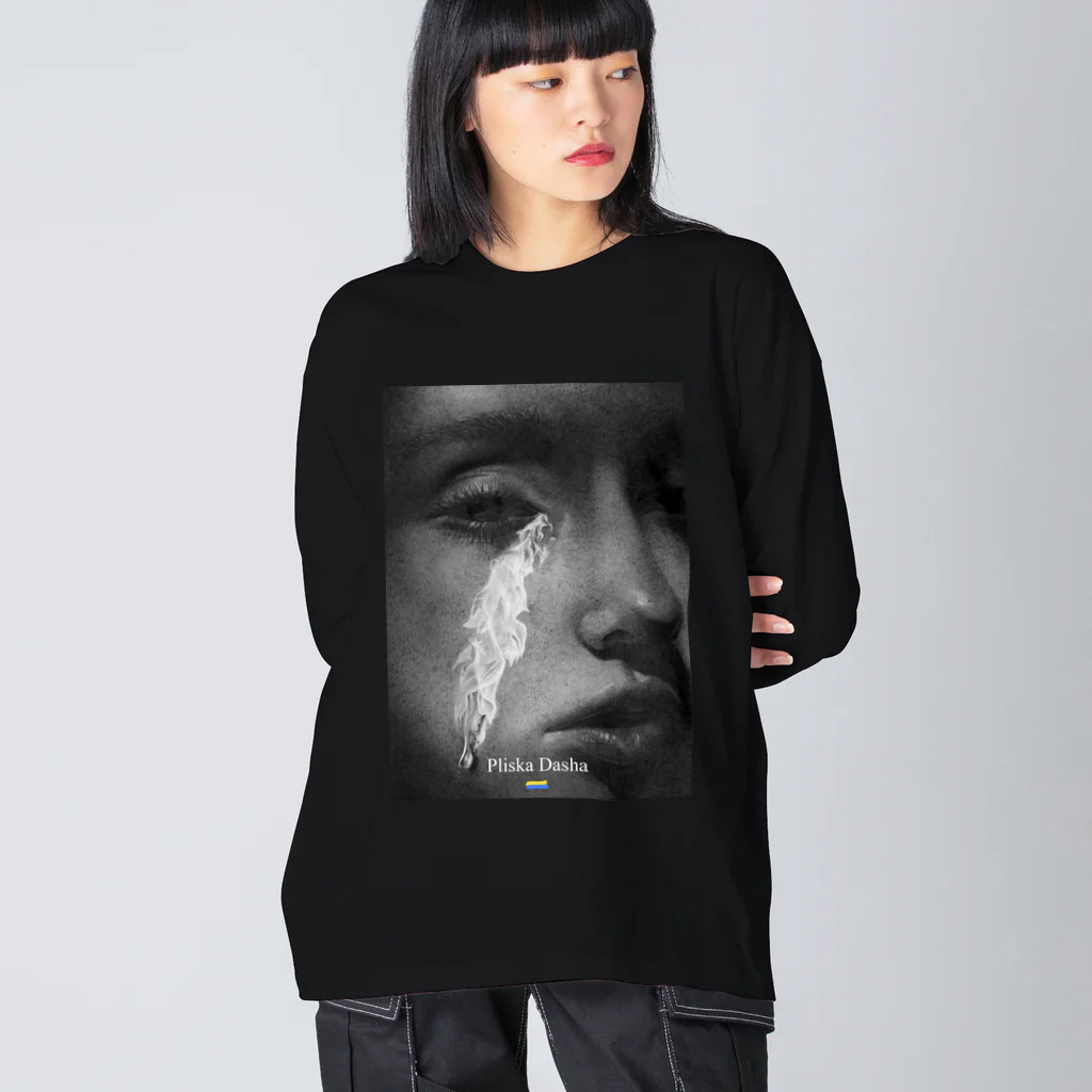 pliska のTear Big Long Sleeve T-Shirt