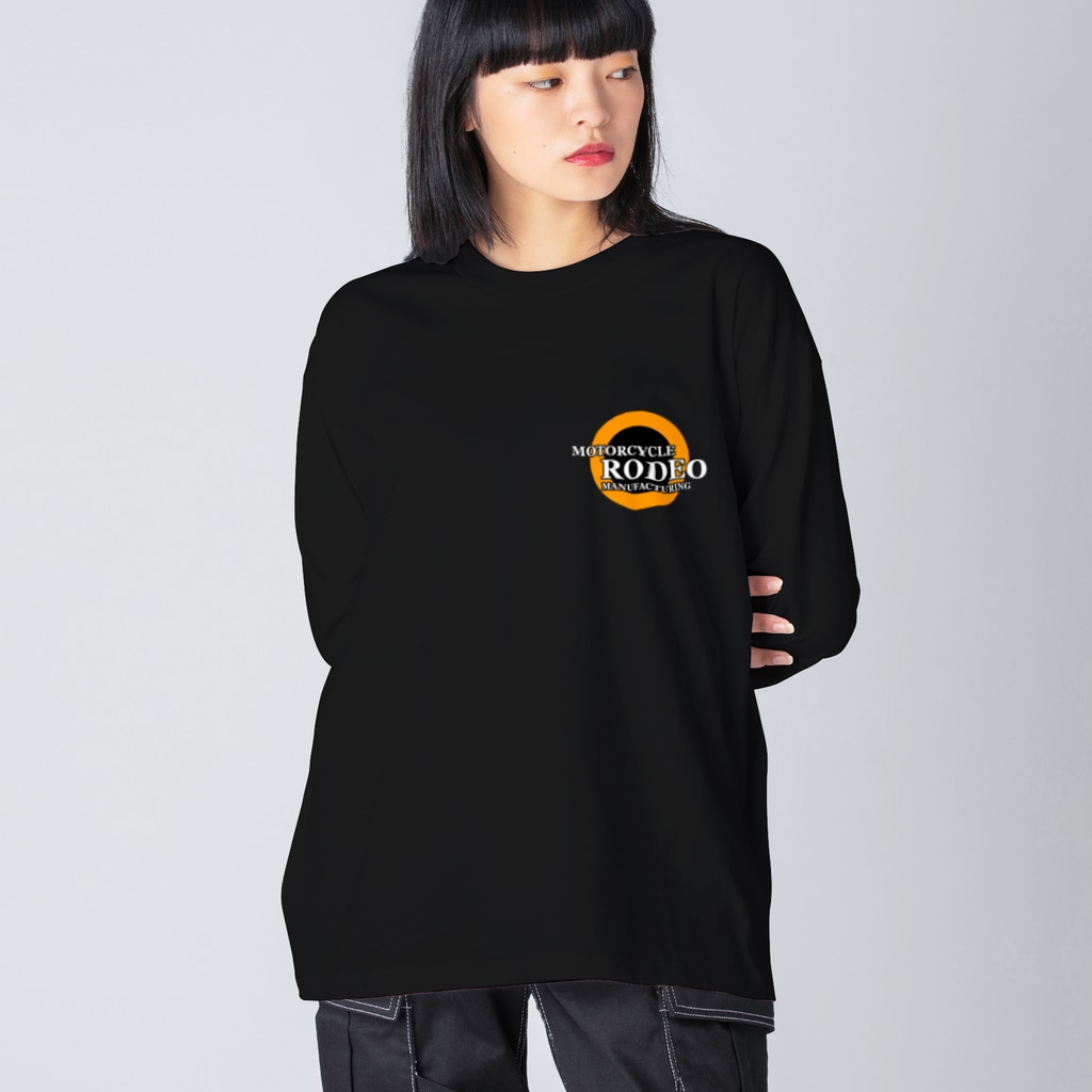 RODEO MOTORCYCLEのロデオ モーターサイクルのオフィシャルグッズ Big Long Sleeve T-Shirt