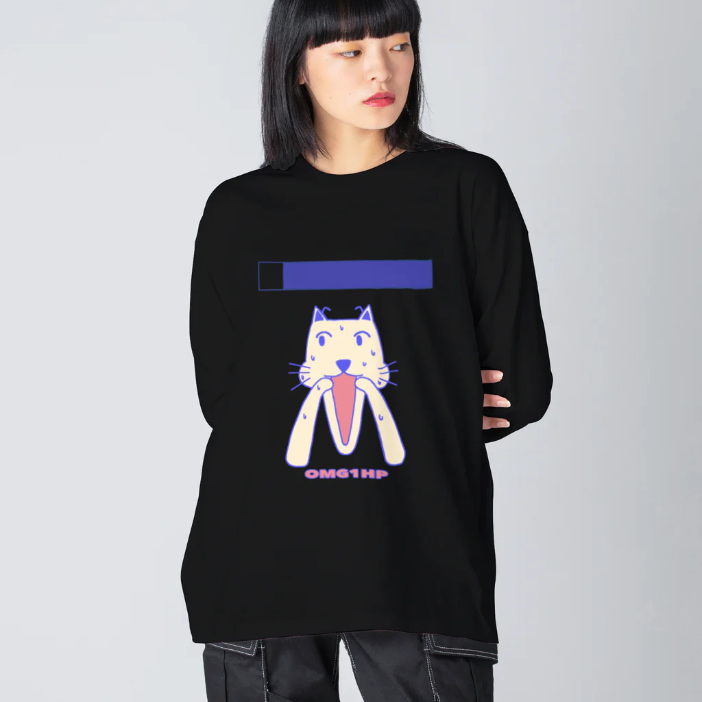 itsulinskiiのOMG1HP cat ビッグシルエットロングスリーブTシャツ