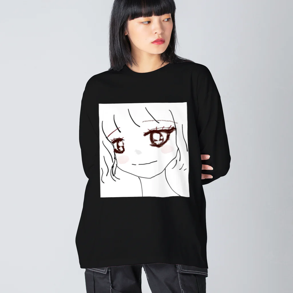 inko andのずっと君が好きだった ビッグシルエットロングスリーブTシャツ