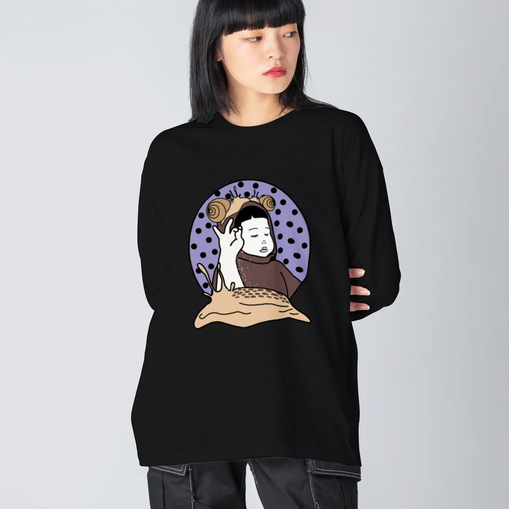 ハナイロの塩振り娘 Big Long Sleeve T-Shirt