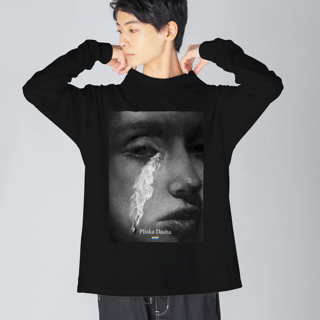 pliska のTear Big Long Sleeve T-Shirt