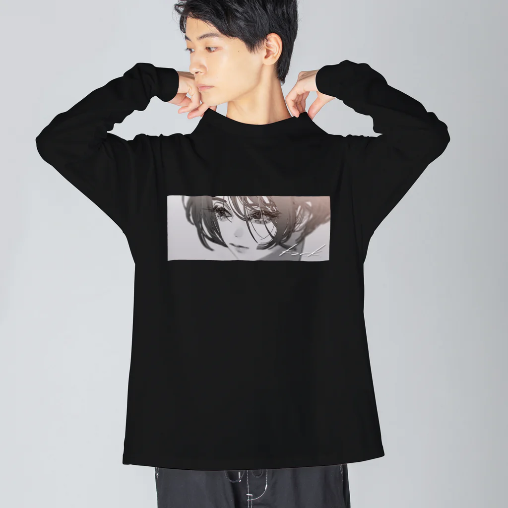 かずちこのかっこいいおねえさん02 Big Long Sleeve T-Shirt