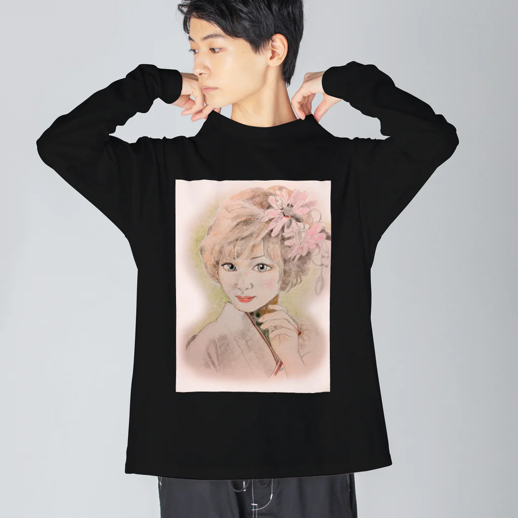 keikororinのKIMONOgirl Big Long Sleeve T-Shirt