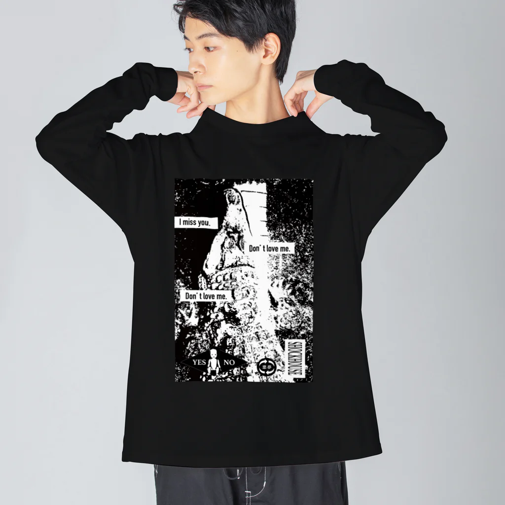 SHOCK HOUSEのDon't love me Big Long Sleeve T-Shirt