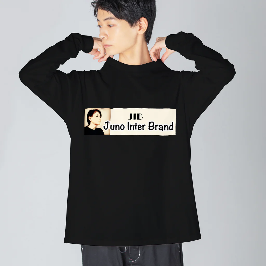 junointer ブランド ロゴ入りのJNBブランドロングロゴアイテム Big Long Sleeve T-Shirt