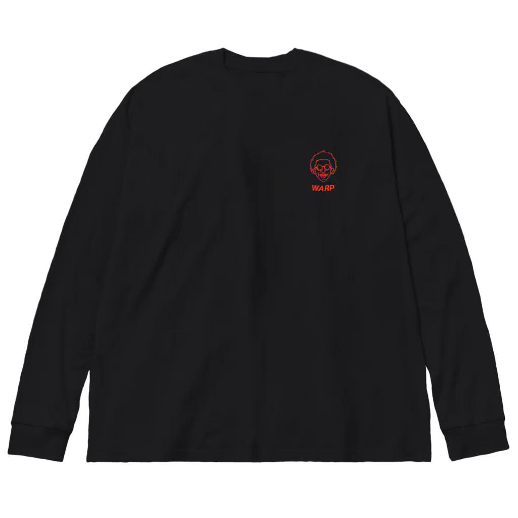 warp.20のWARP ロゴ バックプリントあり Big Long Sleeve T-Shirt