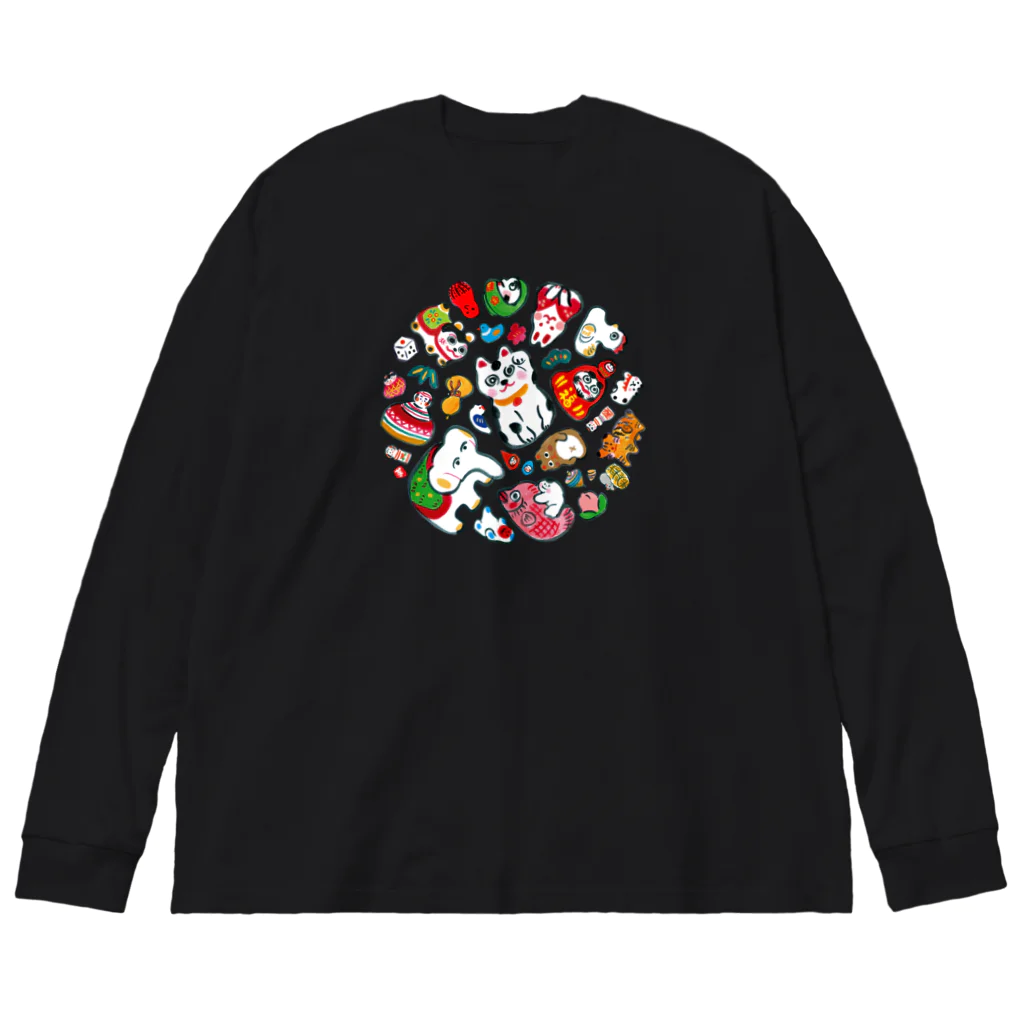 いも太郎のgangu（ちりばめ◎） Big Long Sleeve T-Shirt