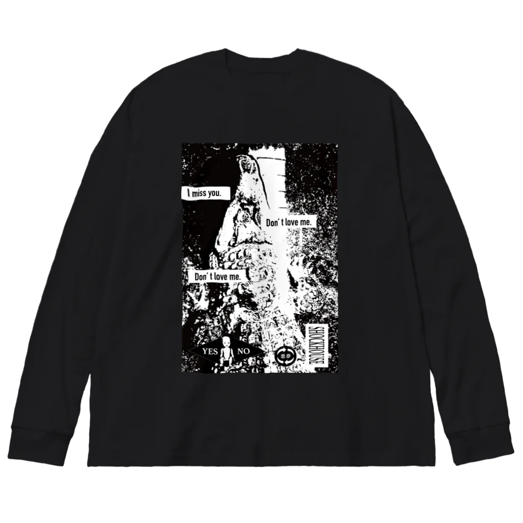 SHOCK HOUSEのDon't love me Big Long Sleeve T-Shirt