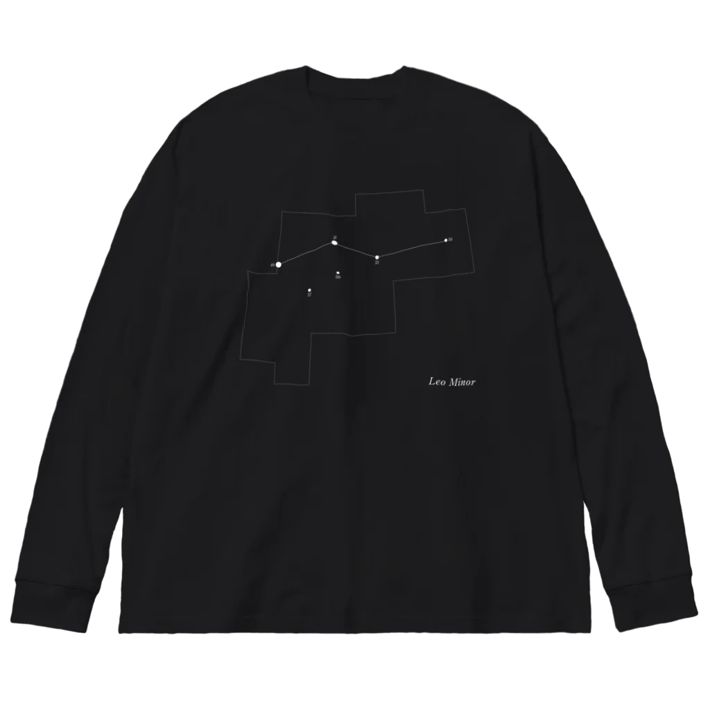 プラネコリウムのこじし座(88星座シリーズ) ビッグシルエットロングスリーブTシャツ