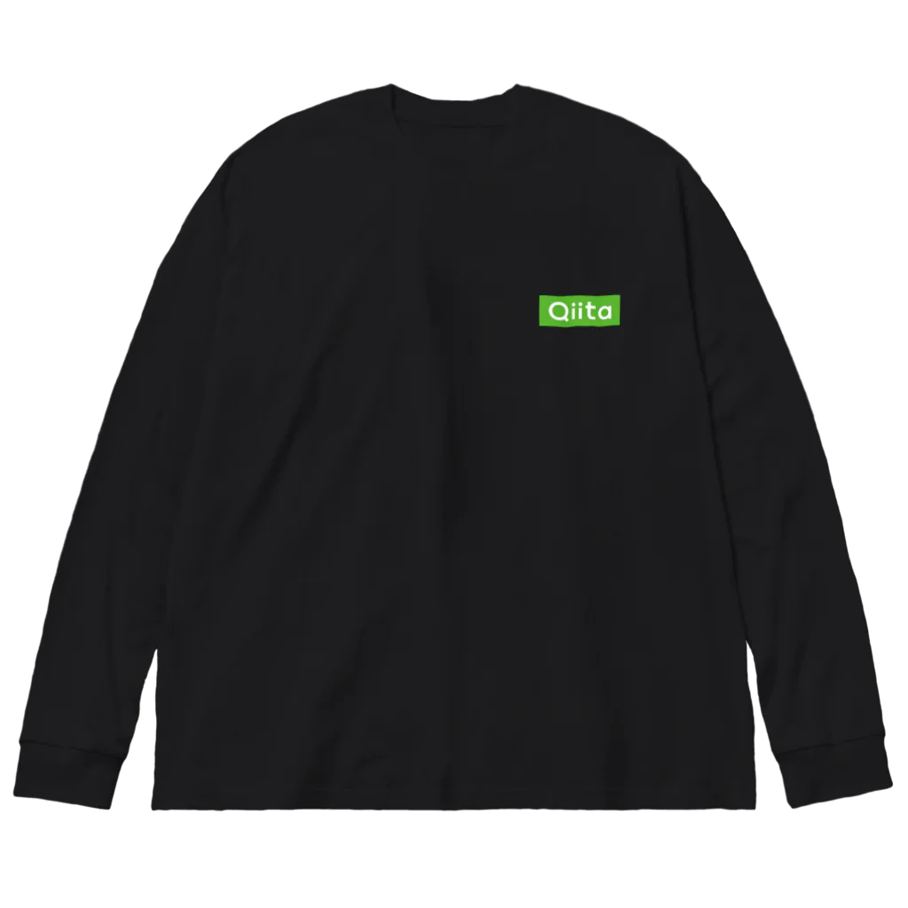 Qiita ロゴビッグロングTシャツ(白・黒) / Qiita 公式ショップ Qiita ロゴビッグロングTシャツ(白・黒) / Qiita 公式ショップ