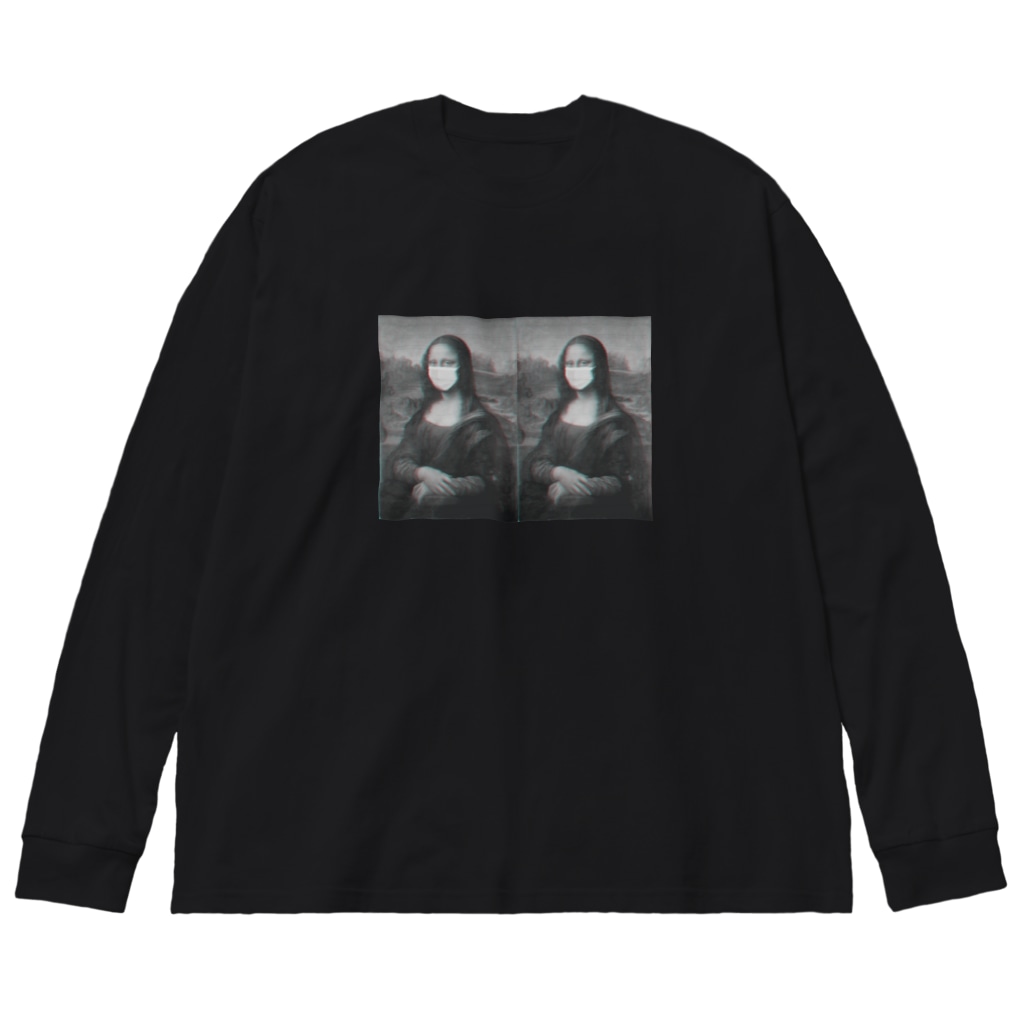 SCC DESIGN WORKSのMASK MONALISA Big Long Sleeve T-Shirt