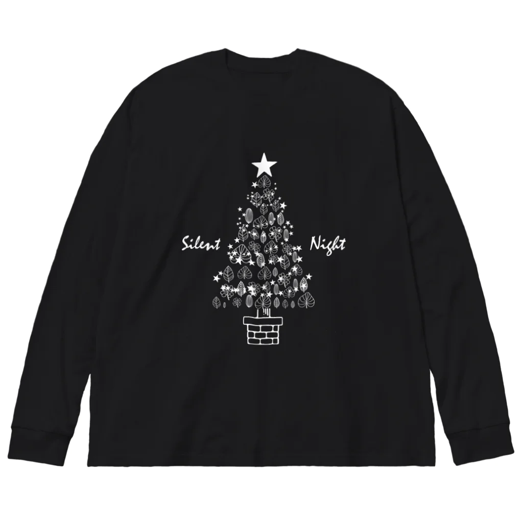 SU-KUの聖なる夜に 루즈핏 롱 슬리브 티셔츠