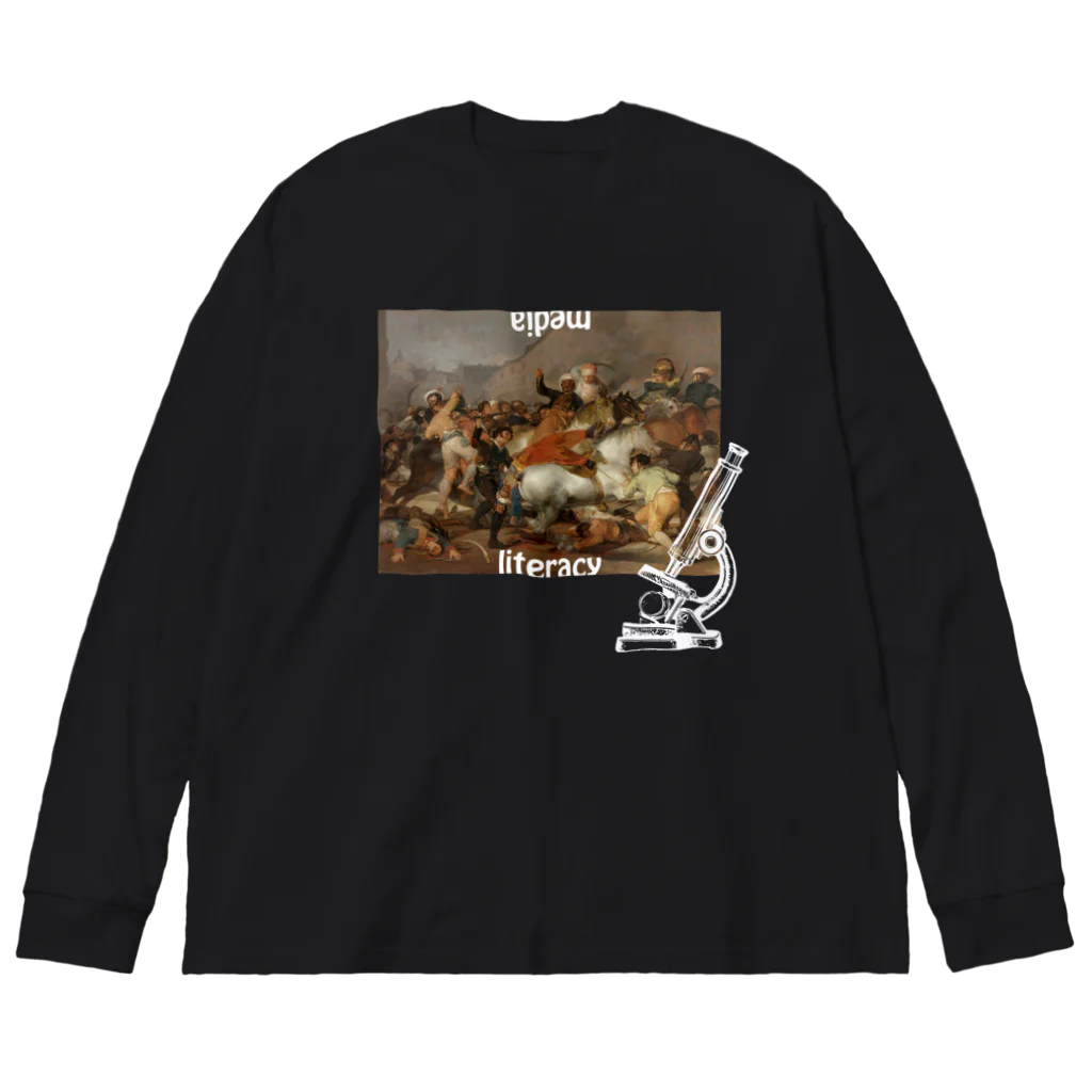 lil-teepのメディアリテラシー Big Long Sleeve T-Shirt