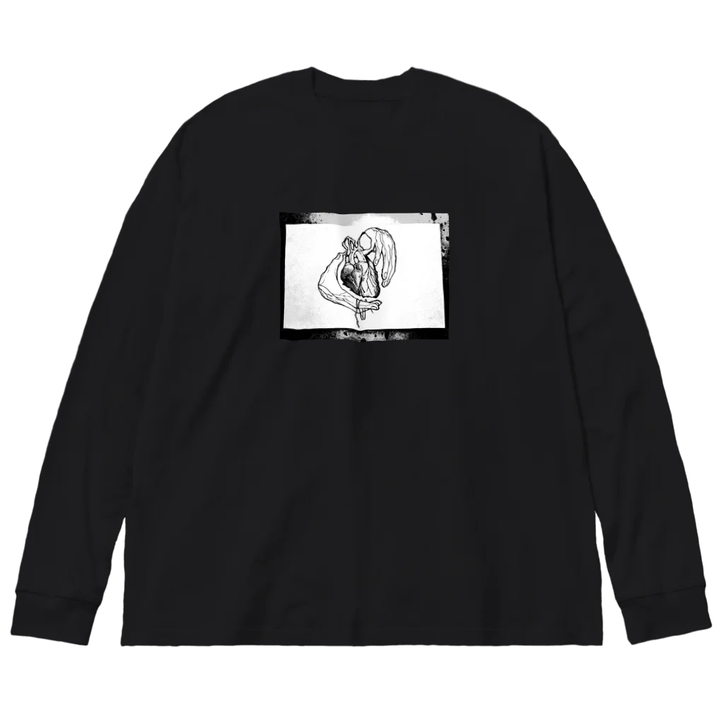 NATSUYA TAKASAKIのleft-hand side. Big Long Sleeve T-Shirt