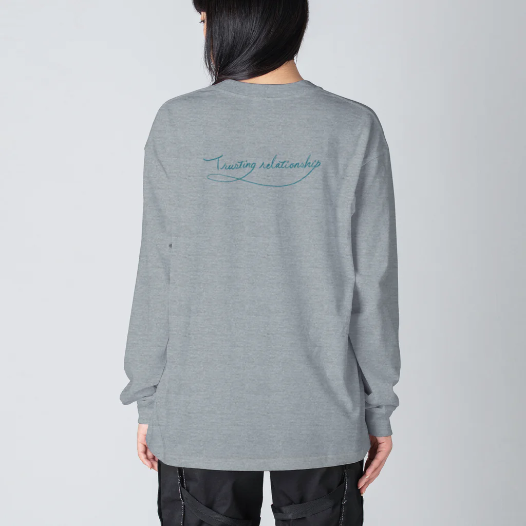 くらはしれいの信頼 Big Long Sleeve T-Shirt