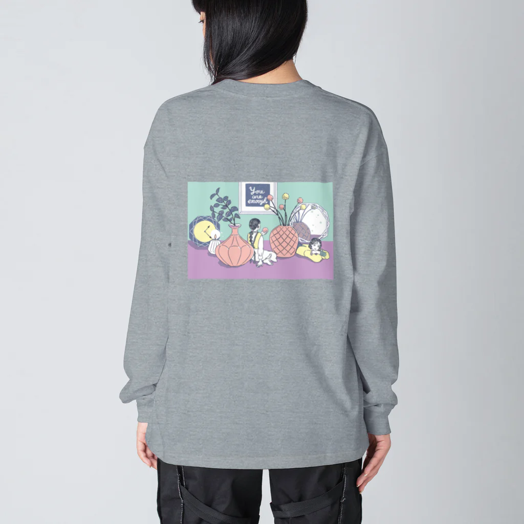 西村オコのIn my room Big Long Sleeve T-Shirt