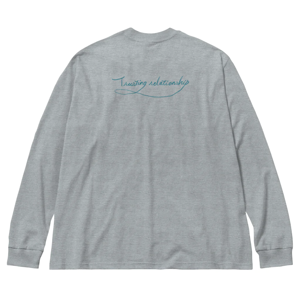 くらはしれいの信頼 Big Long Sleeve T-Shirt