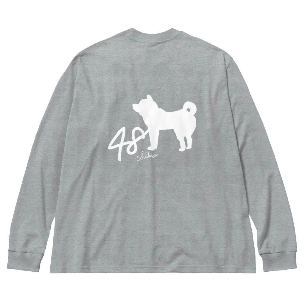 chamilkのスタイリッシュ柴 Big Long Sleeve T-Shirt