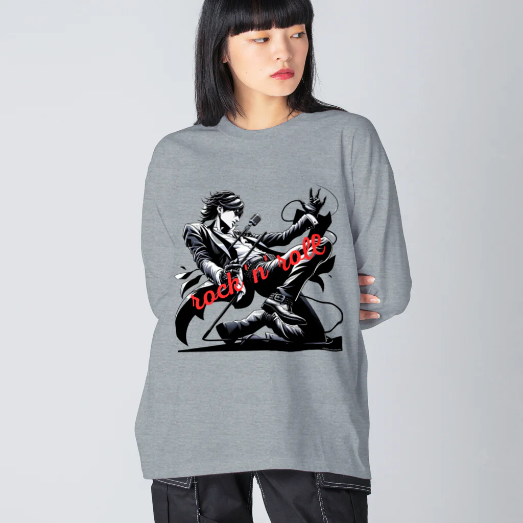 NinjaSamurai shopのNinjaSamurai fashionableシリーズ ビッグシルエットロングスリーブTシャツ