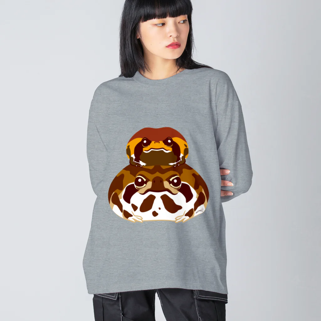 みのじのフクラガエル Big Long Sleeve T-Shirt