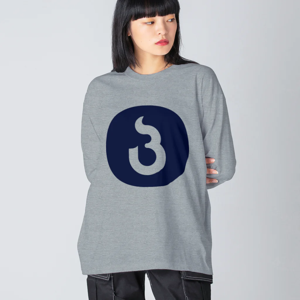 BuriBuri suzuriのLOGO 2000 Big Long Sleeve T-Shirt