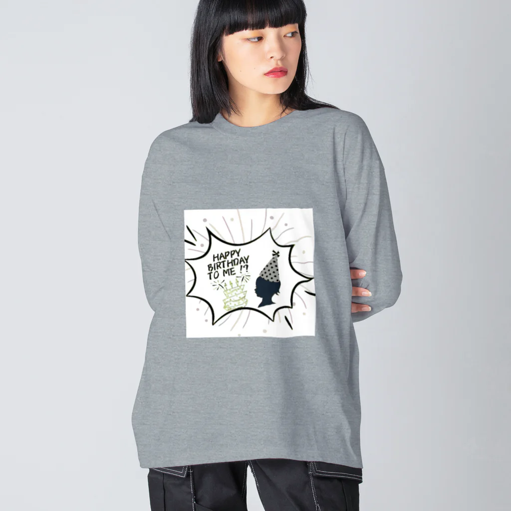 insparation｡   --- ｲﾝｽﾋﾟﾚｰｼｮﾝ｡のバースデー・ベイビー Big Long Sleeve T-Shirt