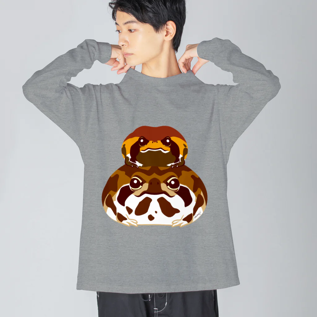 みのじのフクラガエル Big Long Sleeve T-Shirt