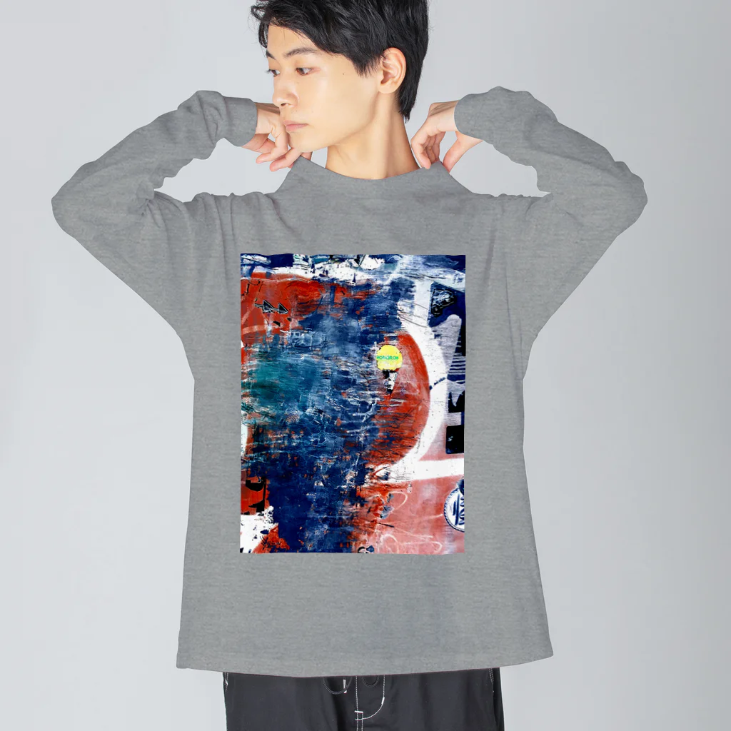 Suomiのsibuya'' Big Long Sleeve T-Shirt