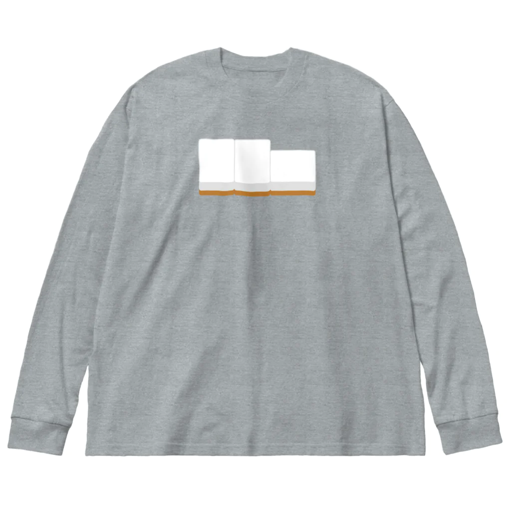 キッズモード某の右から白ポン ( 麻雀グッズ ) Big Long Sleeve T-Shirt