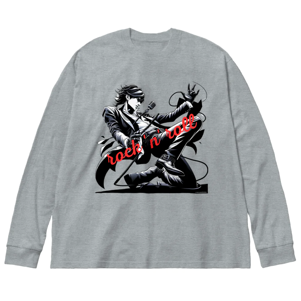 NinjaSamurai shopのNinjaSamurai fashionableシリーズ Big Long Sleeve T-Shirt