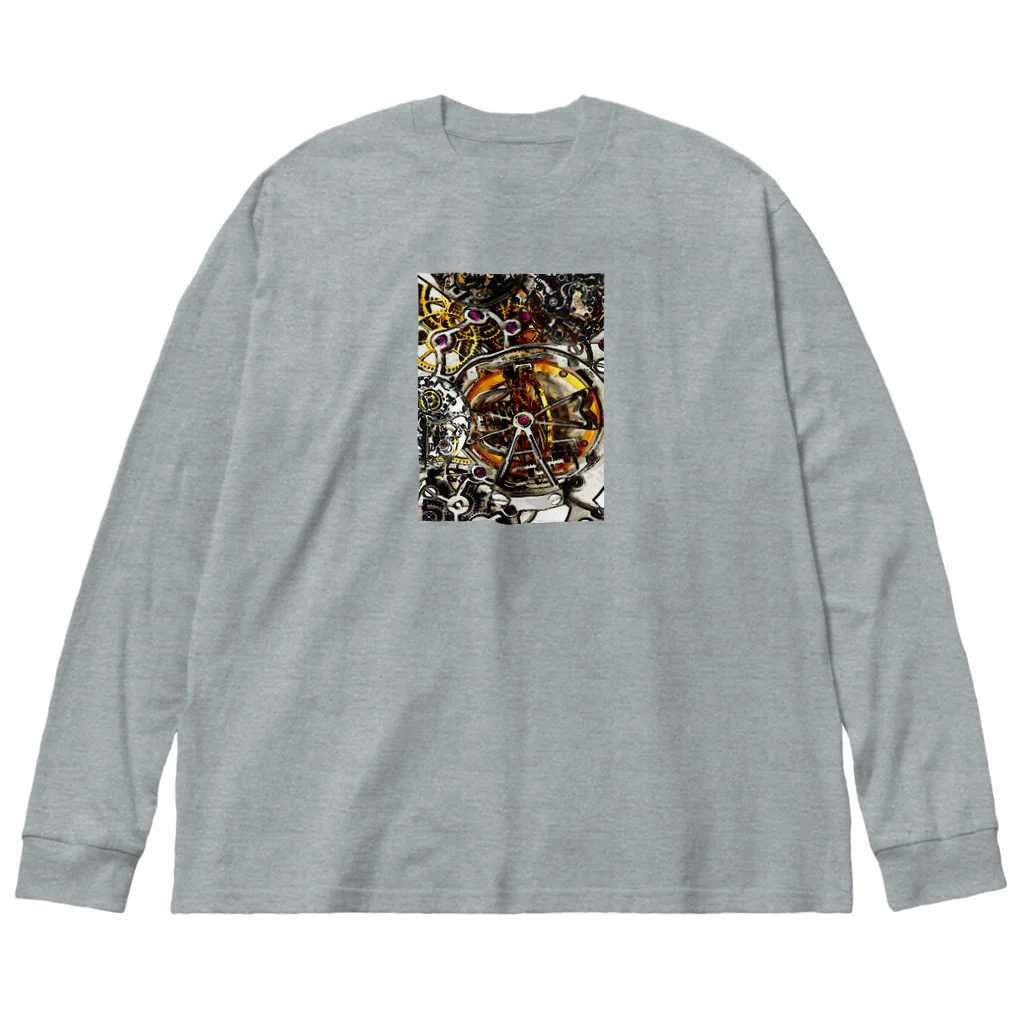 みにゃ次郎のMysterious Big Long Sleeve T-Shirt