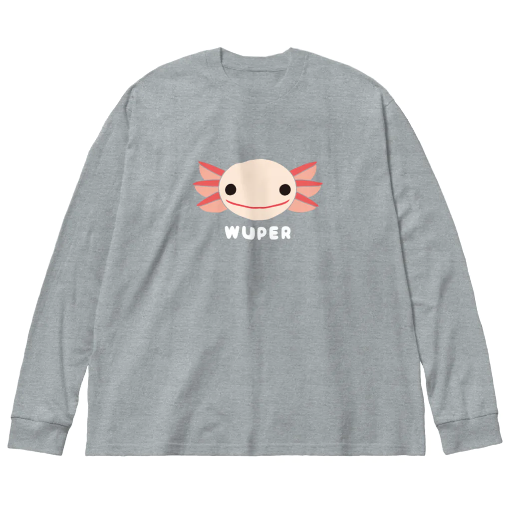 冷蔵庫からウーパールーパーのwuper Big Long Sleeve T-Shirt