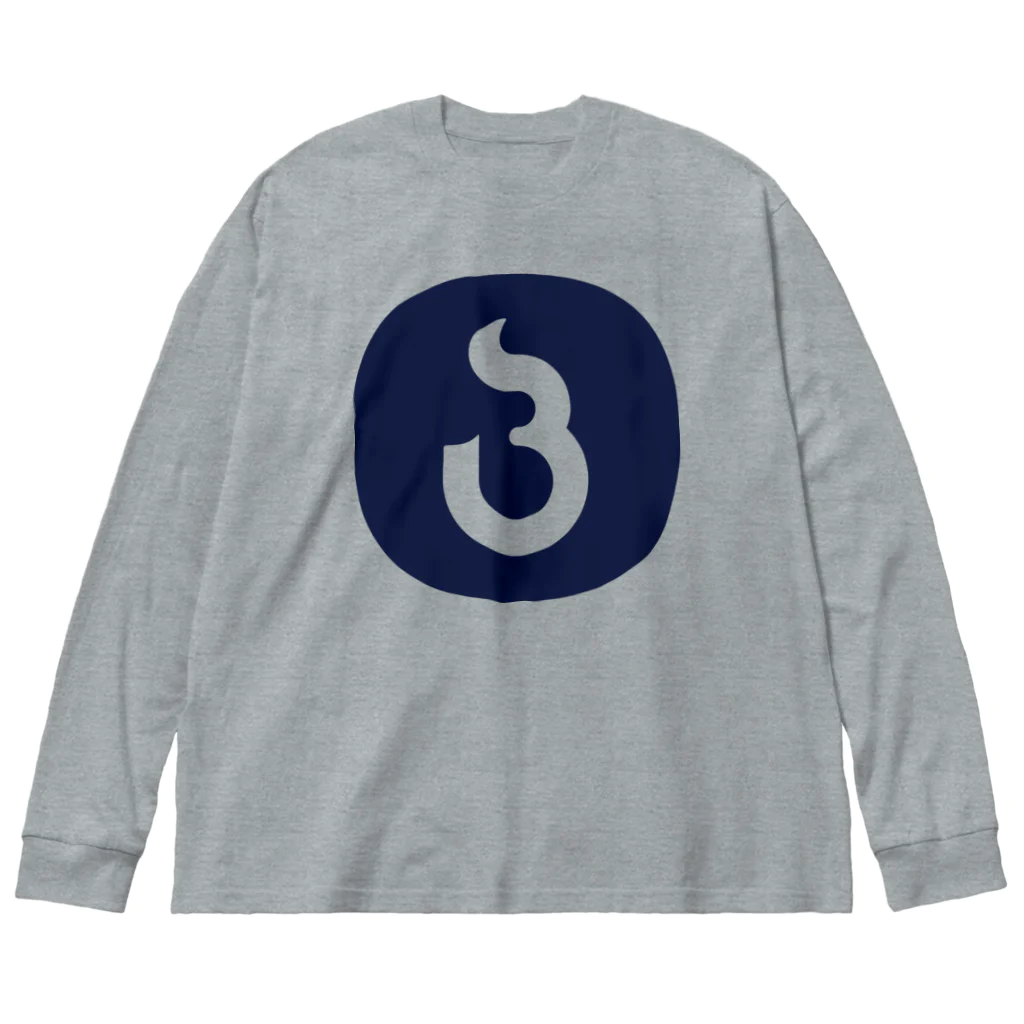 BuriBuri suzuriのLOGO 2000 Big Long Sleeve T-Shirt