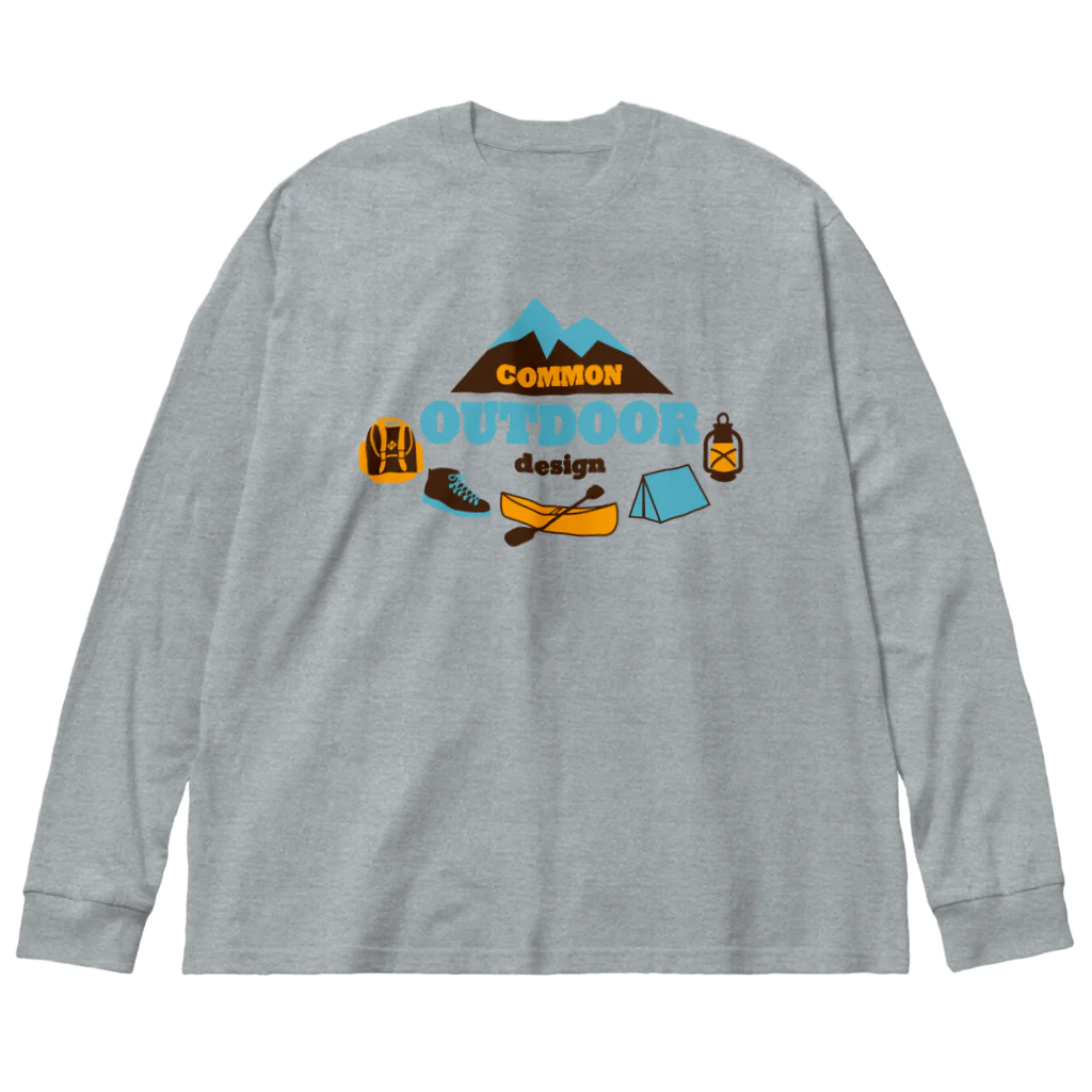 キッズモード某のありふれたアウトドアデザイン Big Long Sleeve T-Shirt