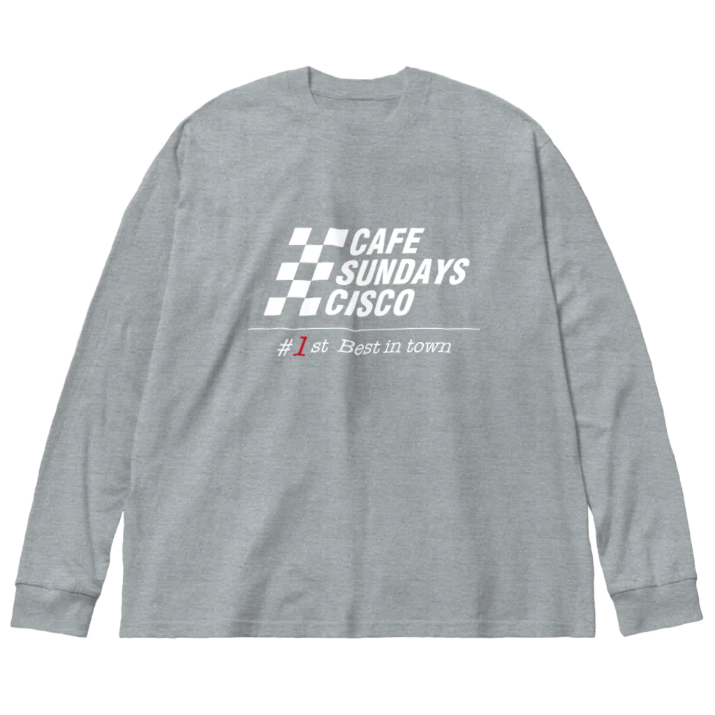 CAFE SUNDAYS CISCOの#1 cisco Checker Big Long Sleeve T-Shirt